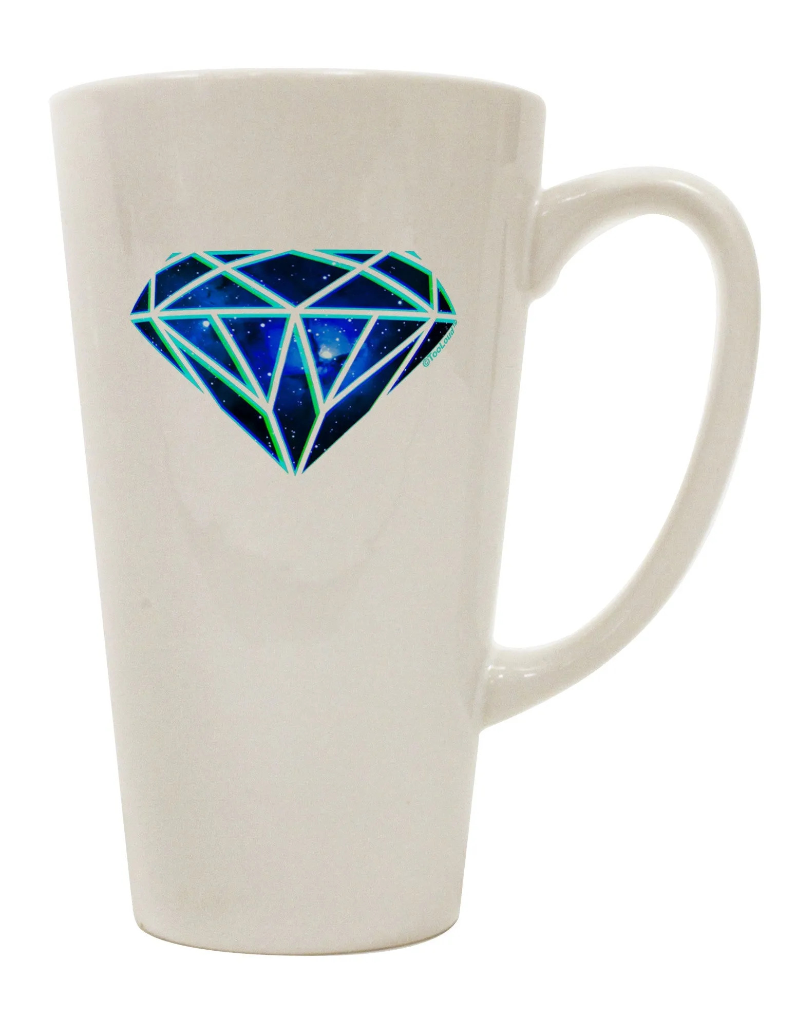 16 Ounce Conical Latte Coffee Mug - Crafted for the Discerning Coffee Connoisseur