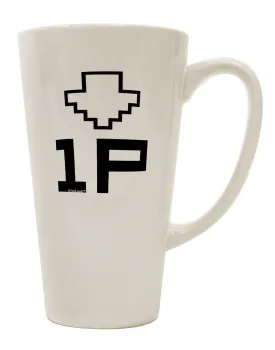 16 Ounce Conical Latte Coffee Mug for Couples - Expertly Crafted Drinkware TooLoud