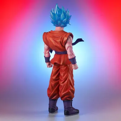 19” Inch Tall HUGE Gigantic Series Goku LIGHT UP LED SSGSS Blue X10 Kaio-ken Kaioken LIMITED EDITION