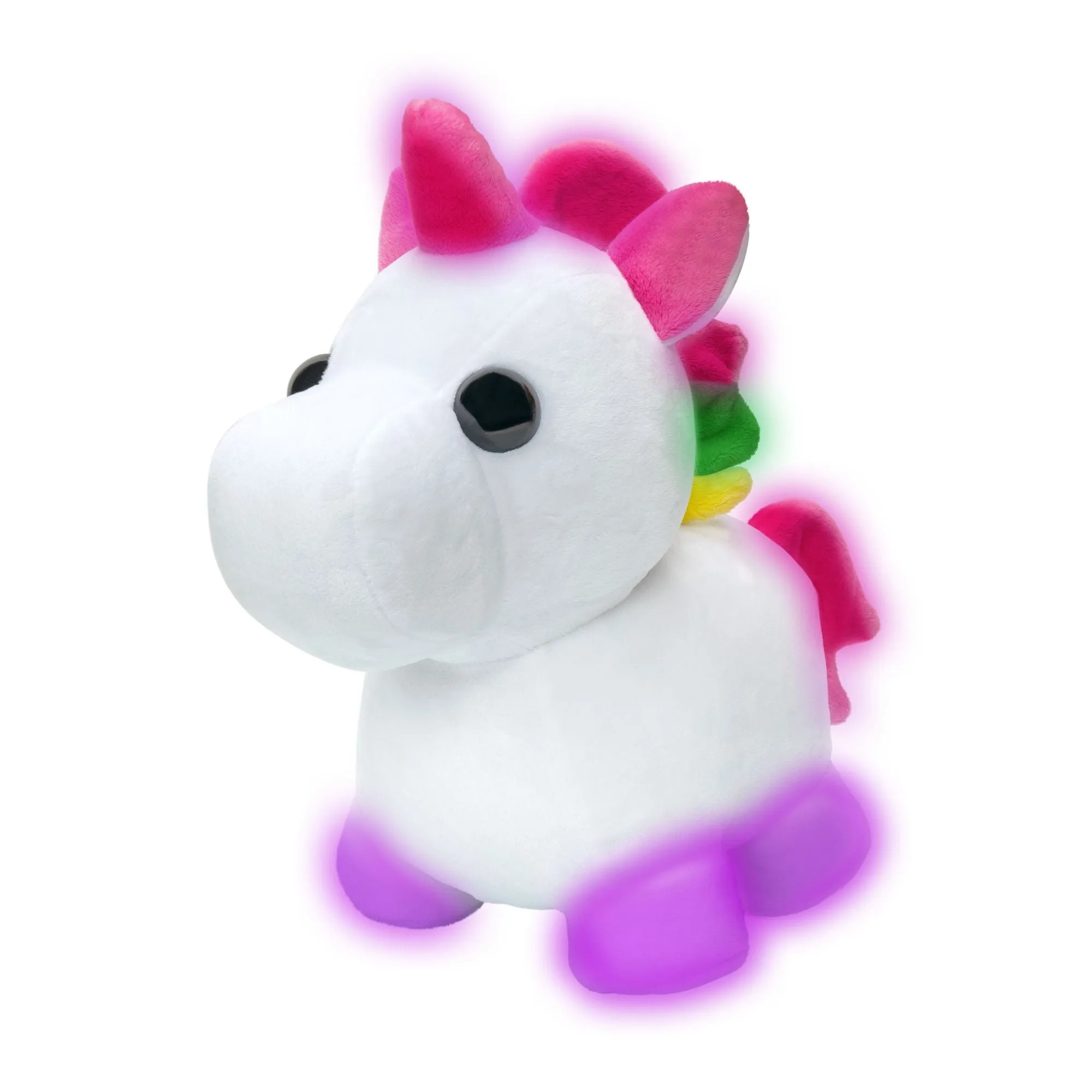 Adopt Me! Neon Unicorn 12 Inch Light-Up Plush Mega-Neon Unicorn