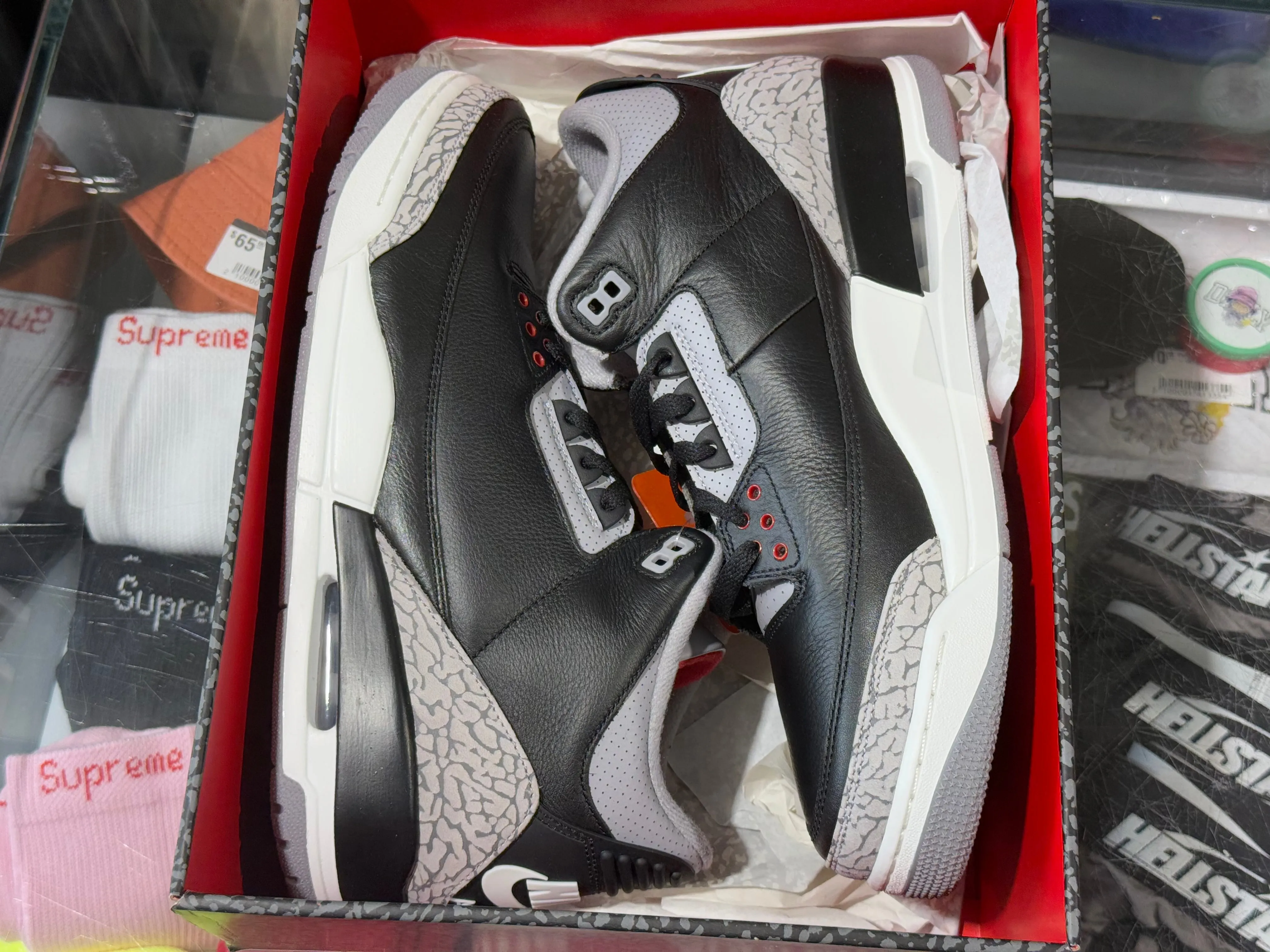 Air Jordan 3 Retro OG - Black Cement 2024