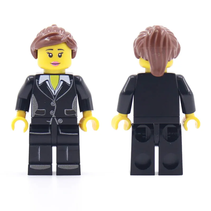 Army CID Agent Attire Figure - Male and Female Set - Mil-Blox