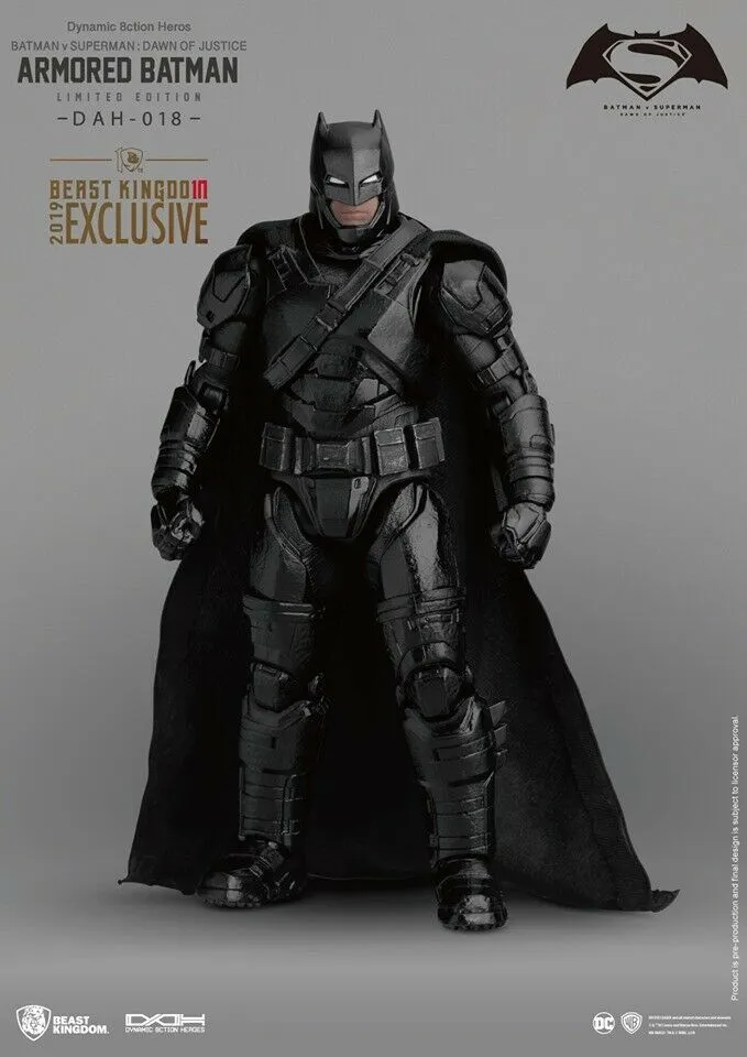 Beast Kingdom DAH-018 DC Batman v Superman Dawn of Justice: Armored Batman Dynamic 8ction Heroes Action Figure