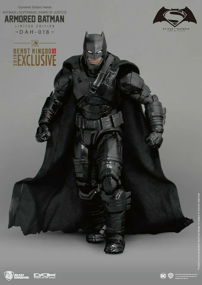 Beast Kingdom DAH-018 DC Batman v Superman Dawn of Justice: Armored Batman Dynamic 8ction Heroes Action Figure