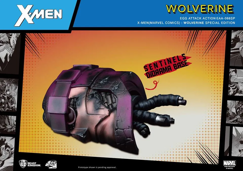Beast Kingdom EAA-066SP Marvel X-Men: Wolverine Special Edition Egg Attack Action Figure