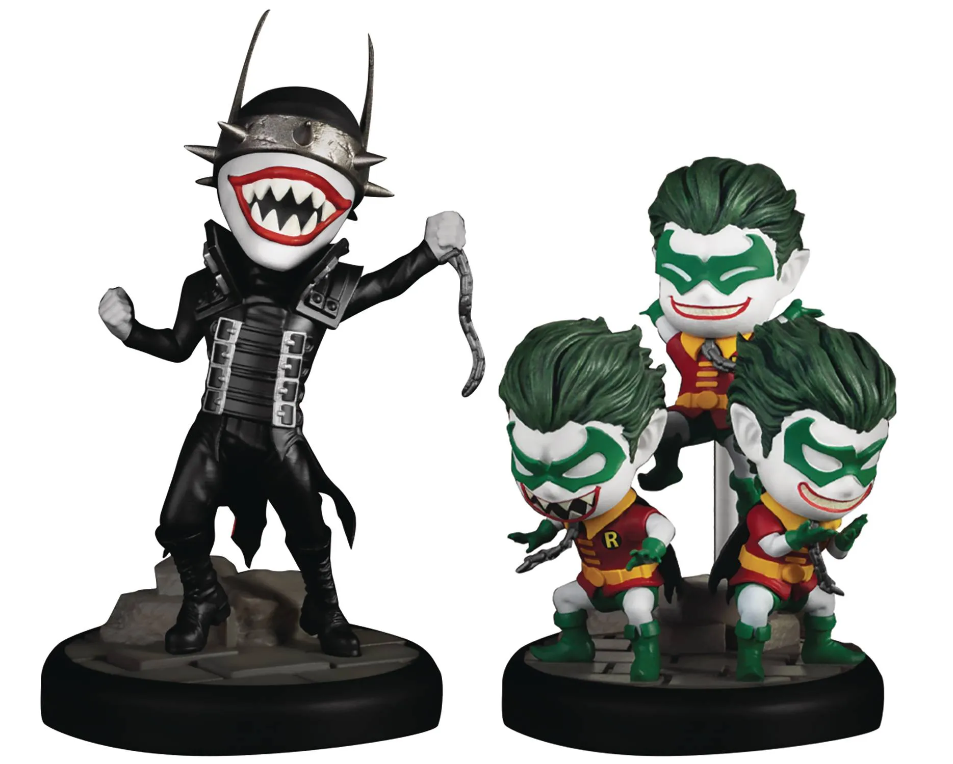 Beast Kingdom Mini Egg Attack - Dark Knights Metal: Batman Who Laughs & Robins PX Exclusive (MEA-030SP) LOW STOCK