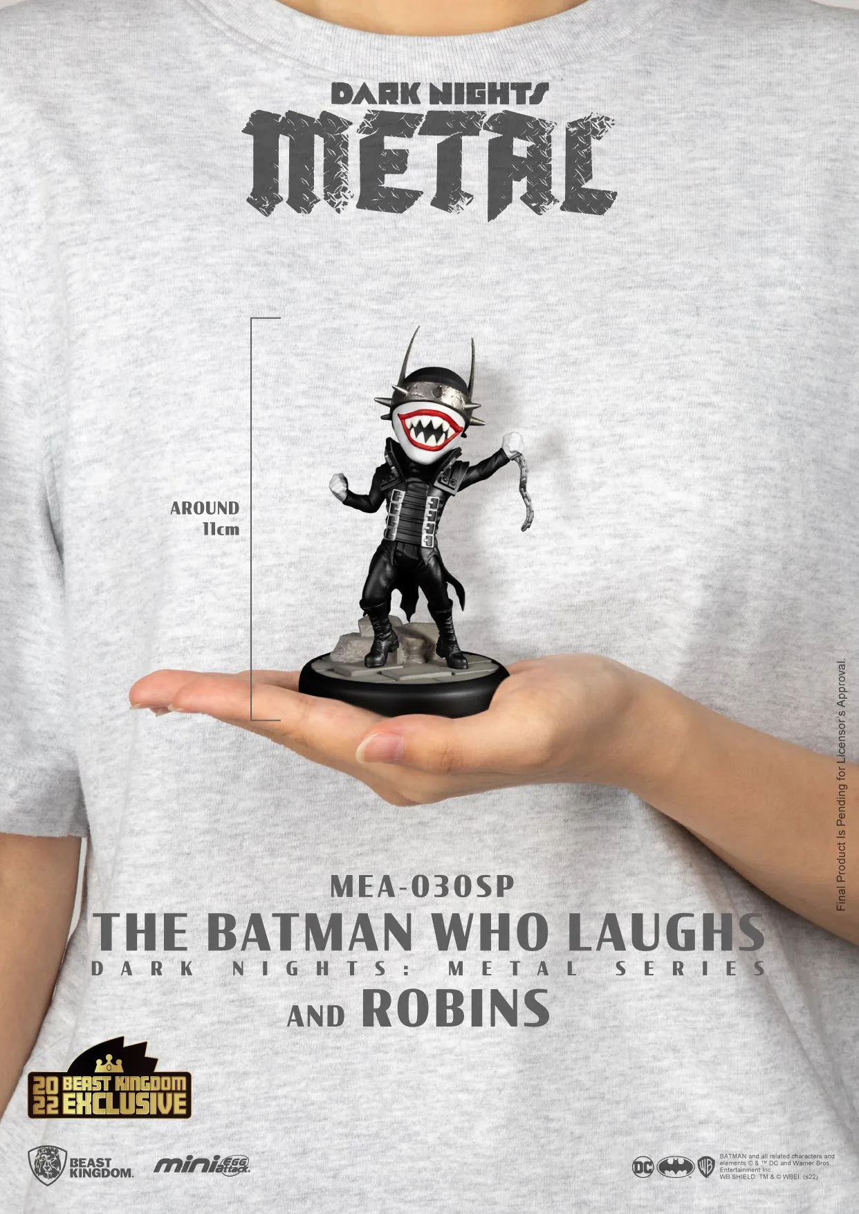 Beast Kingdom Mini Egg Attack - Dark Knights Metal: Batman Who Laughs & Robins PX Exclusive (MEA-030SP) LOW STOCK