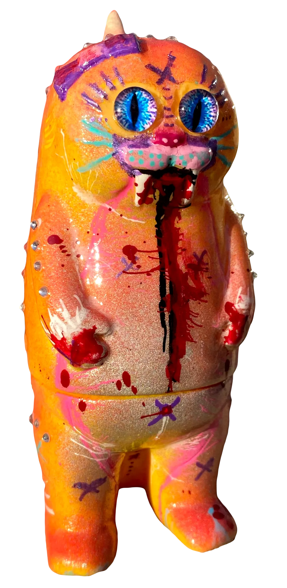 Big One Craft Monro Walrus Sofubi Toy Kure Kure Takora Crypto Zoo Miss Monero Customized by AEQEA