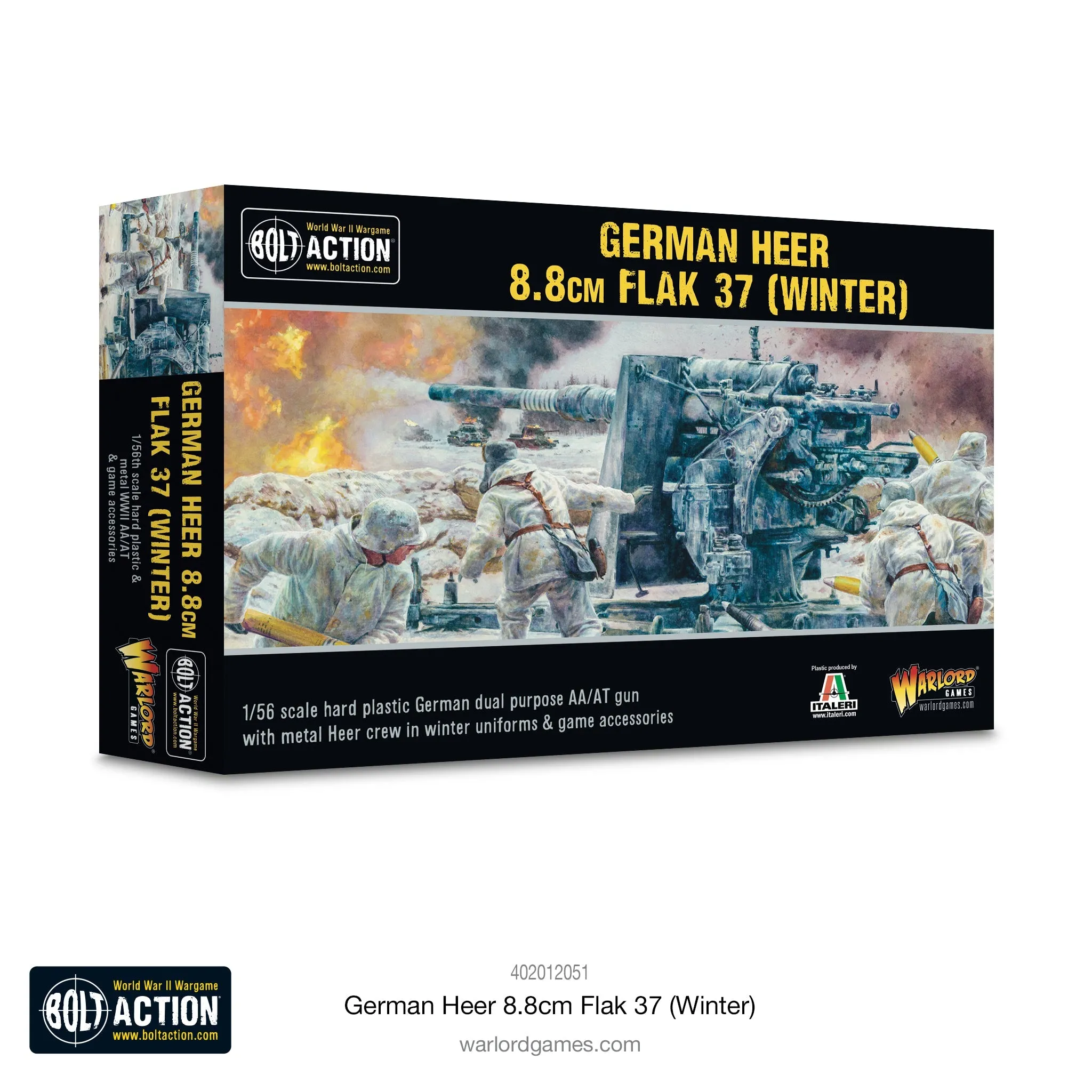 Bolt Action - Germany: German Heer 8.8cm Flak 37 (Winter)