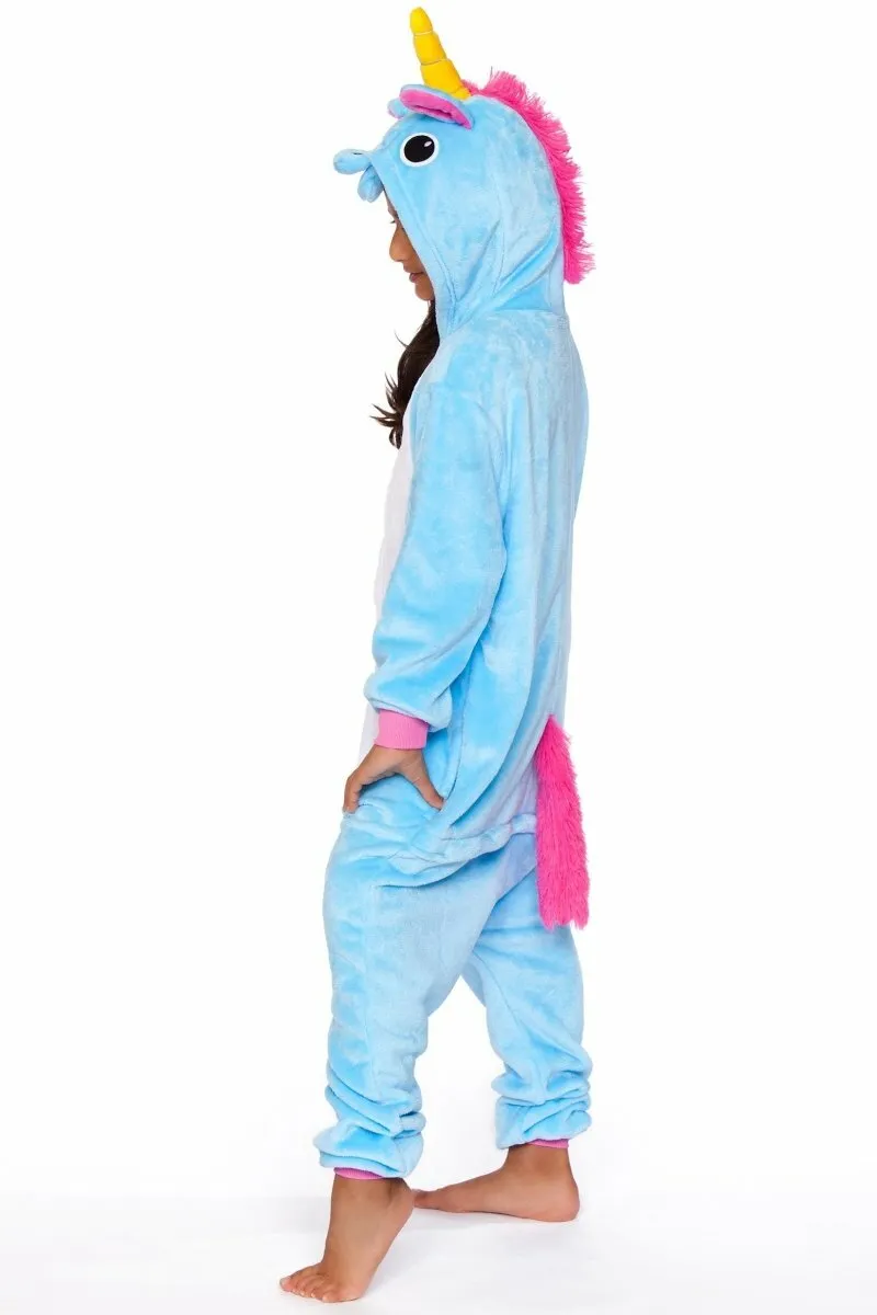 C1810-C BLUE UNICORN Child Onesie