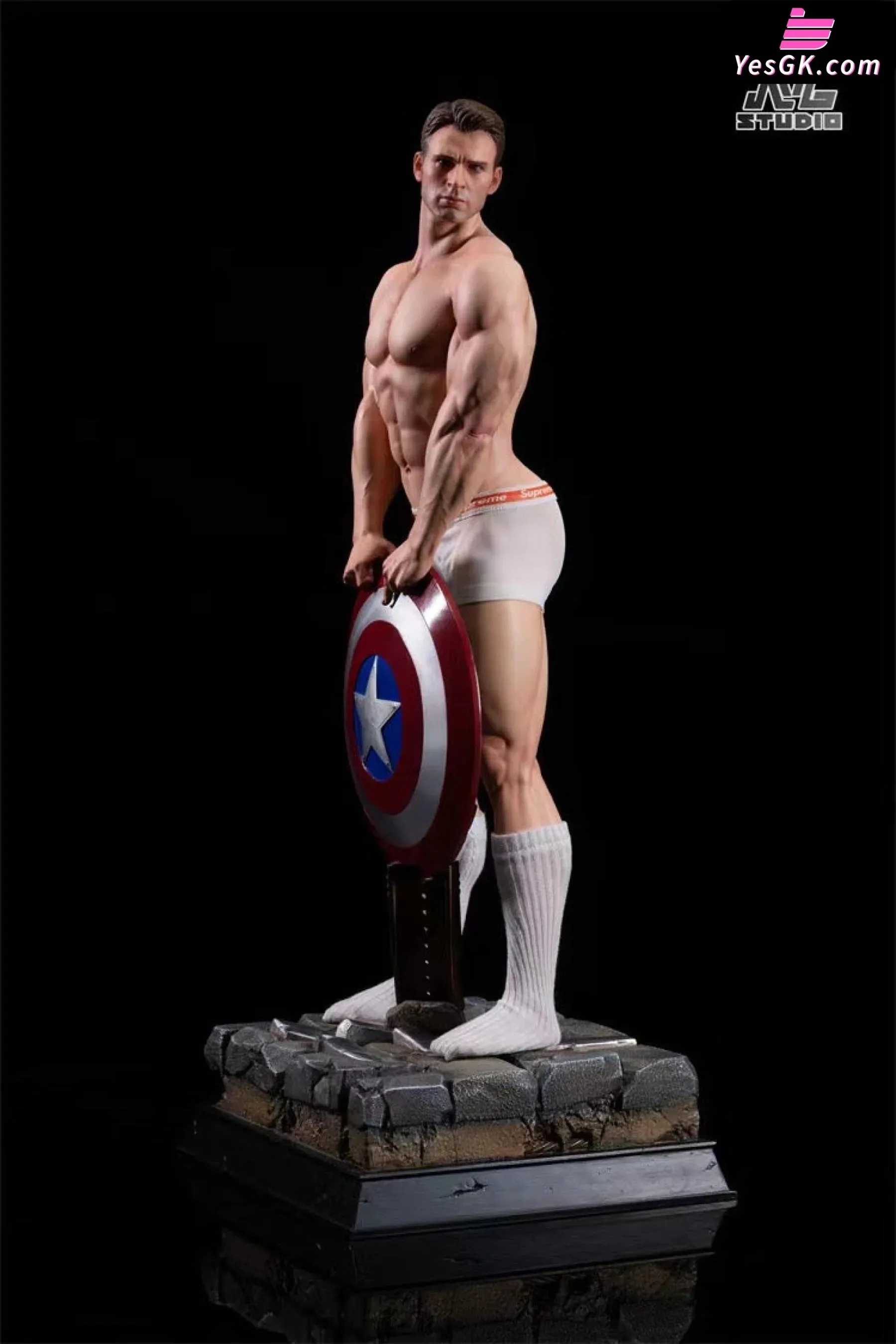 Captain America Chris Evans Resin Statue - NL Studio [In-Stock]