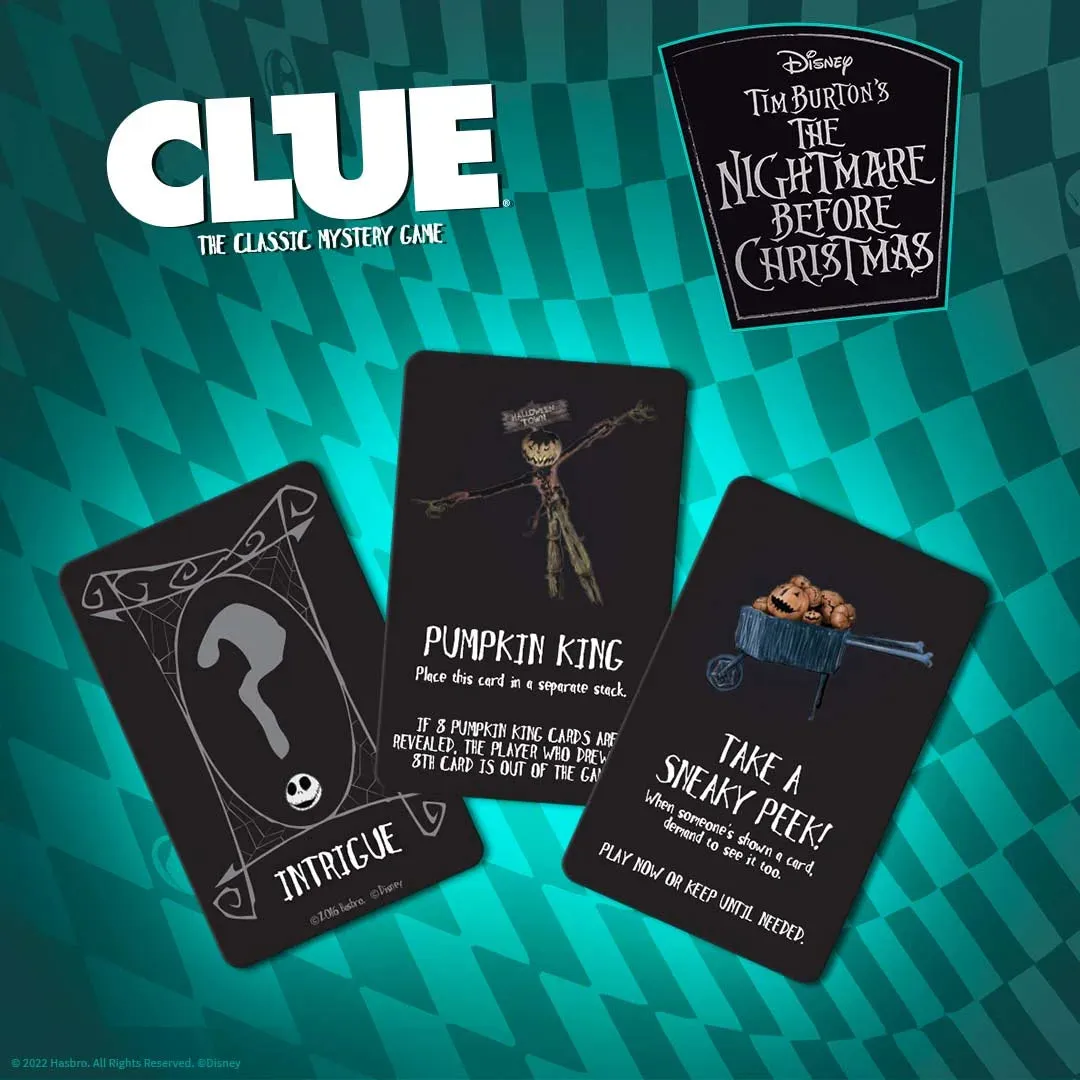 Clue Disney Tim Burtons The Nightmare before Christmas Board Game, by USAopoly