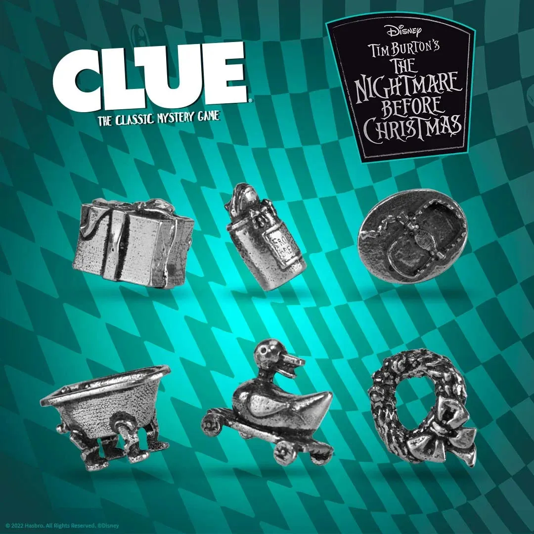 Clue Disney Tim Burtons The Nightmare before Christmas Board Game, by USAopoly
