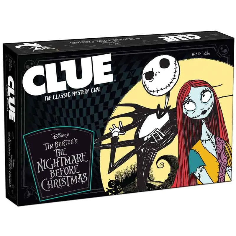 Clue Disney Tim Burtons The Nightmare before Christmas Board Game, by USAopoly