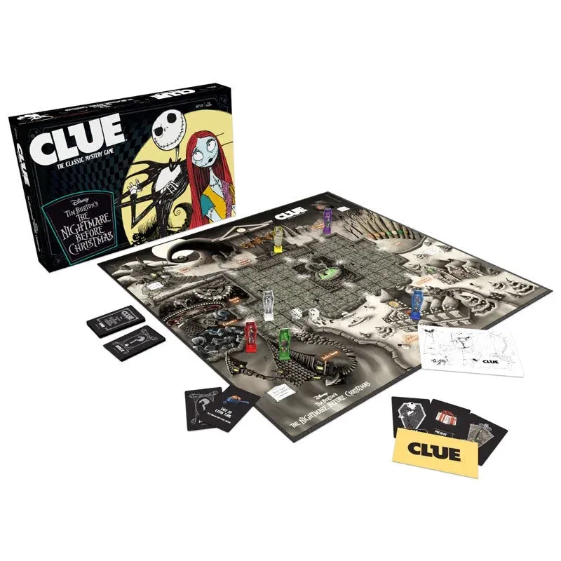 Clue Disney Tim Burtons The Nightmare before Christmas Board Game, by USAopoly