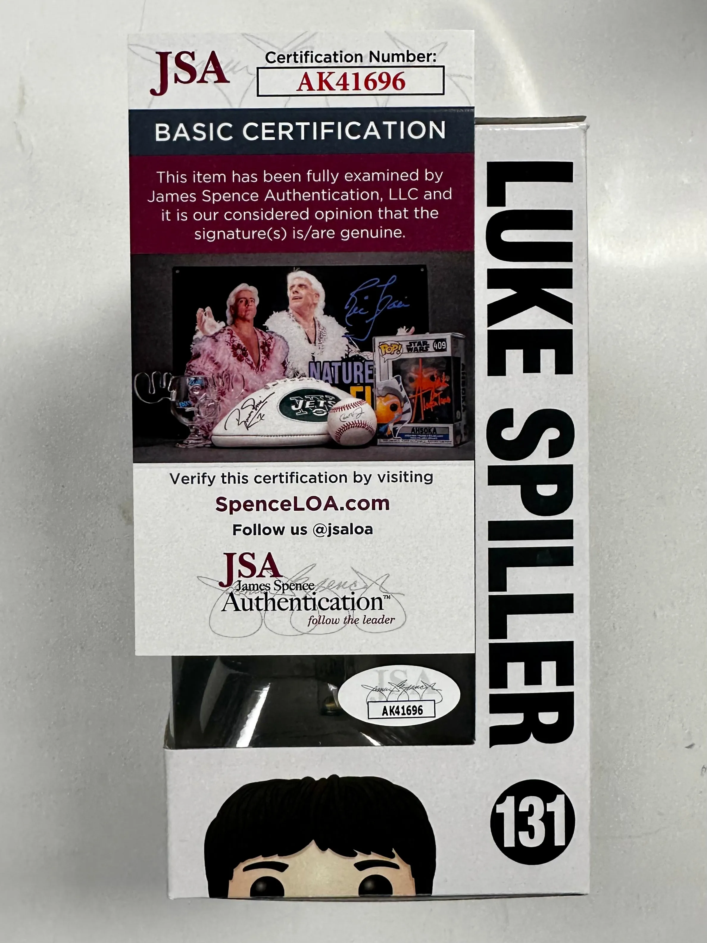 Complete Band Signed The Struts #131 Luke Spiller Funko Pop! With JSA COA