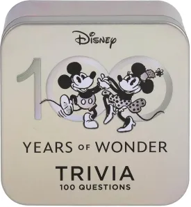Disney 100 Years Of Wonder Trivia (Card Game)