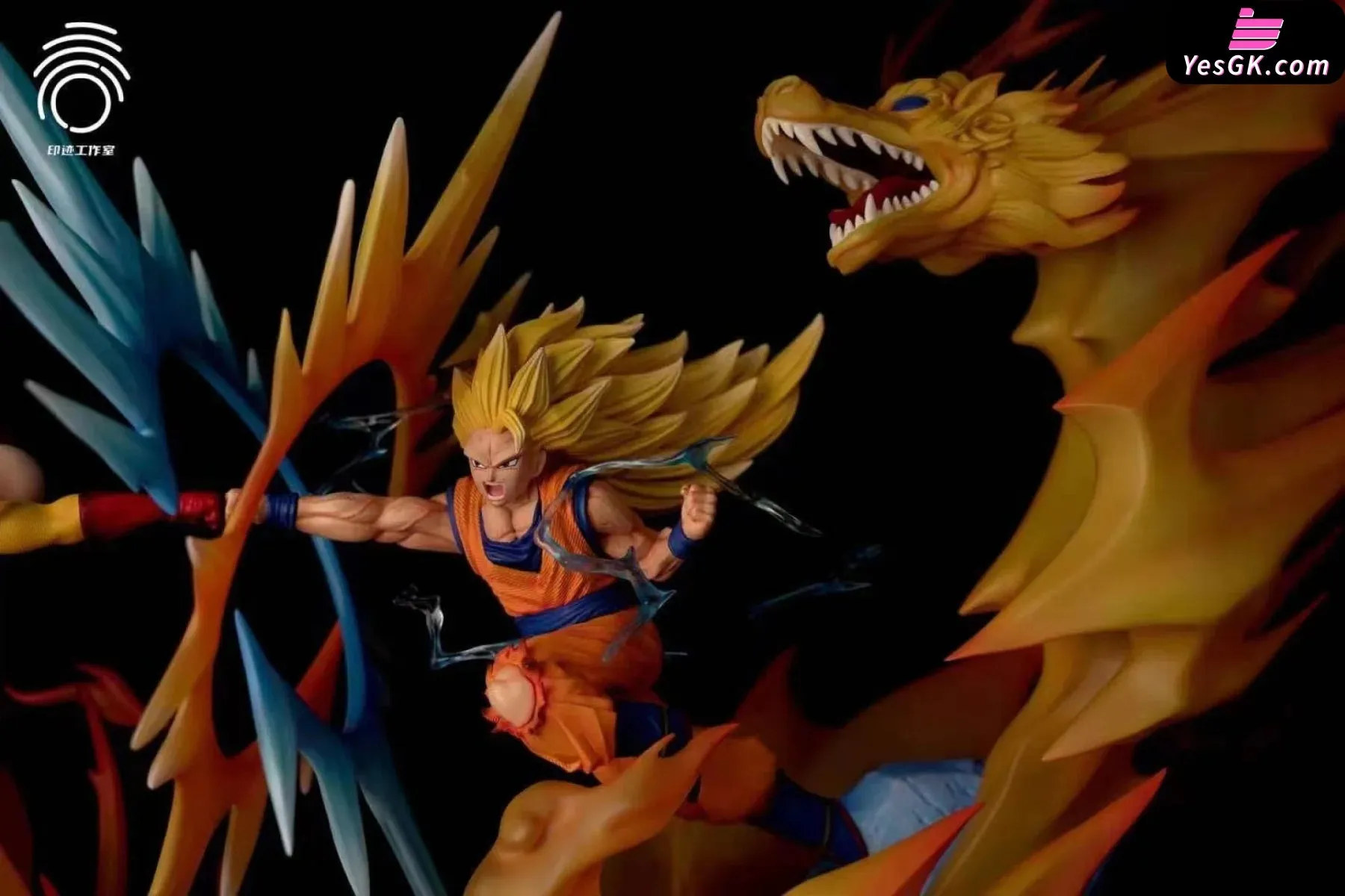 Dragon Ball Saitama VS Goku Resin Statue - Yin Ji Studio [Pre-Order]