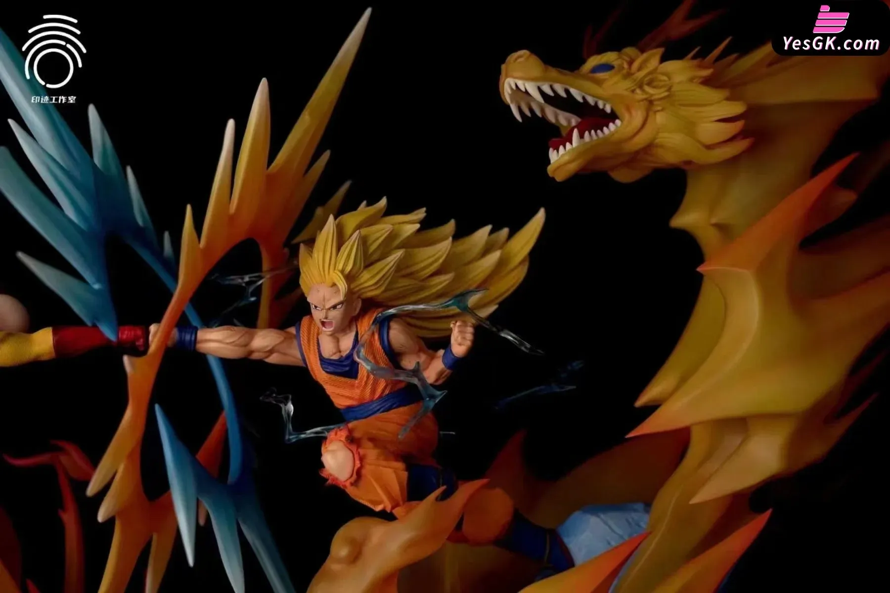 Dragon Ball Saitama VS Goku Resin Statue - Yin Ji Studio [Pre-Order]