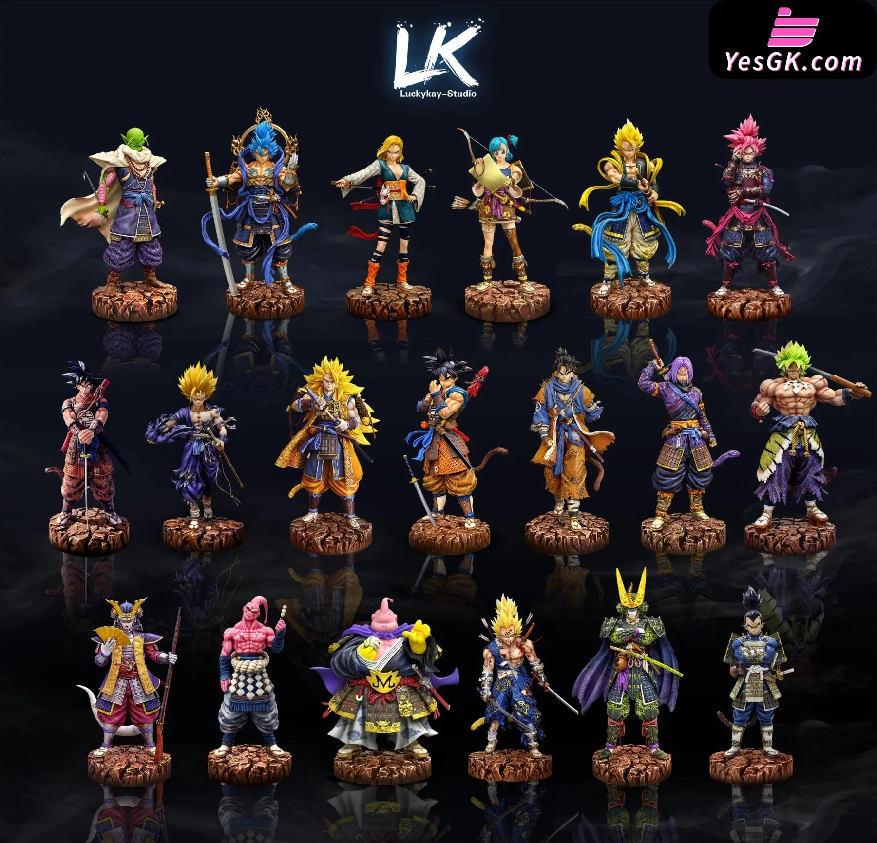 Dragon Ball Warriro Series Resin Statue - LuckyKay Studio [In-Stock]