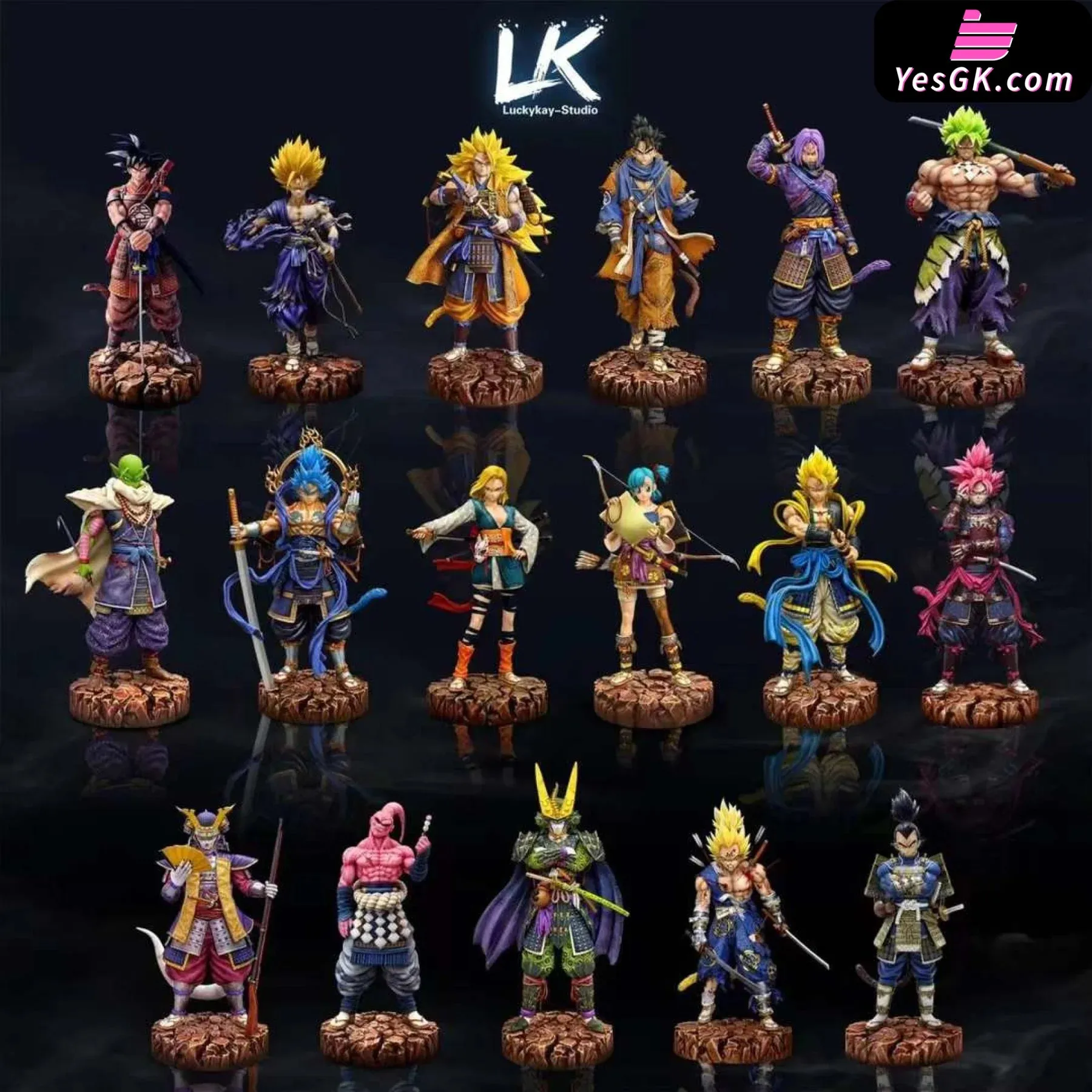 Dragon Ball Warriro Series Resin Statue - LuckyKay Studio [In-Stock]