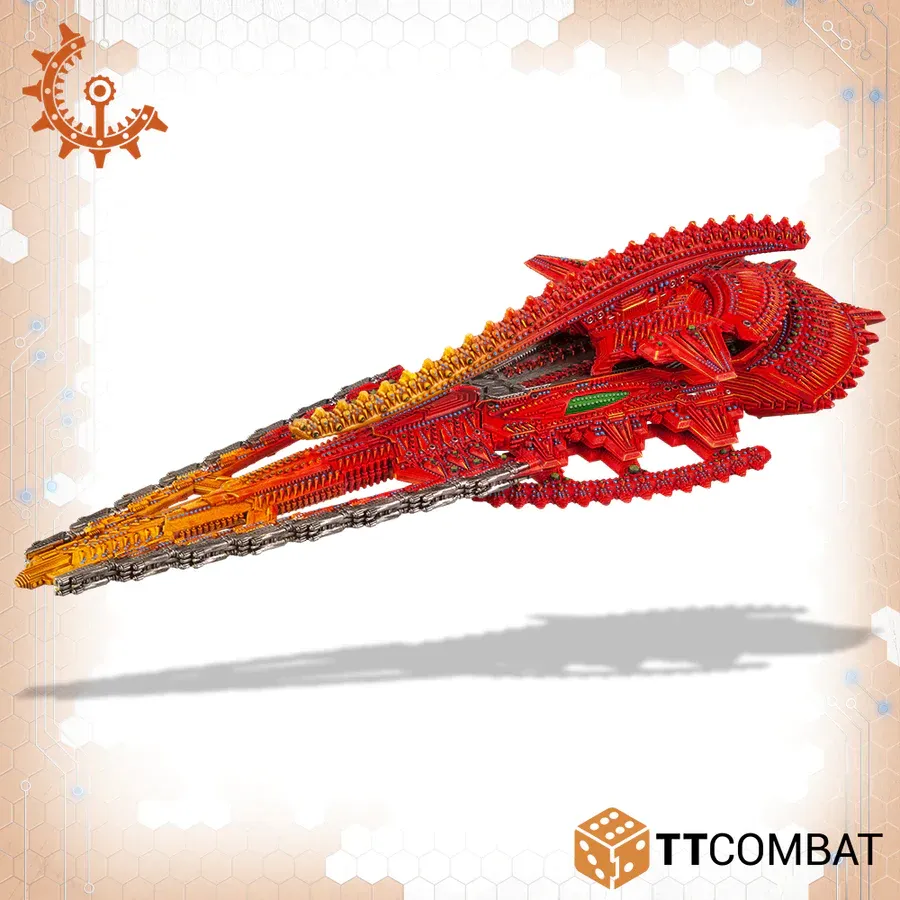 Dropfleet Commander: Shaltari Gold Battleship