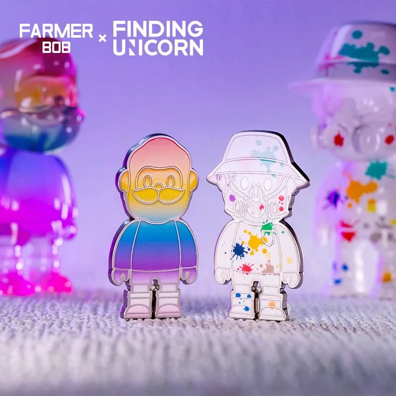 FINDING UNICORN - Farmer BOB Color Series Badage Blind Box