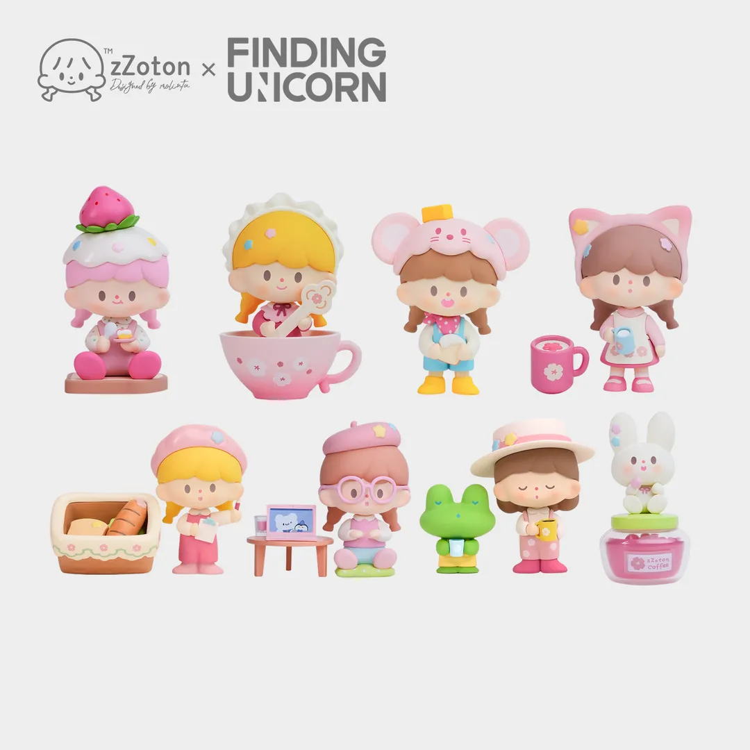 FINDING UNICORN - Molinta Cherry Blossom Cafe Series Blind Box