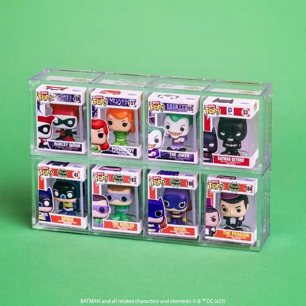 Funko Bitty Pop - DC  Batman, Batgirl, The Joker and a Mystery Surprise Mini Figure