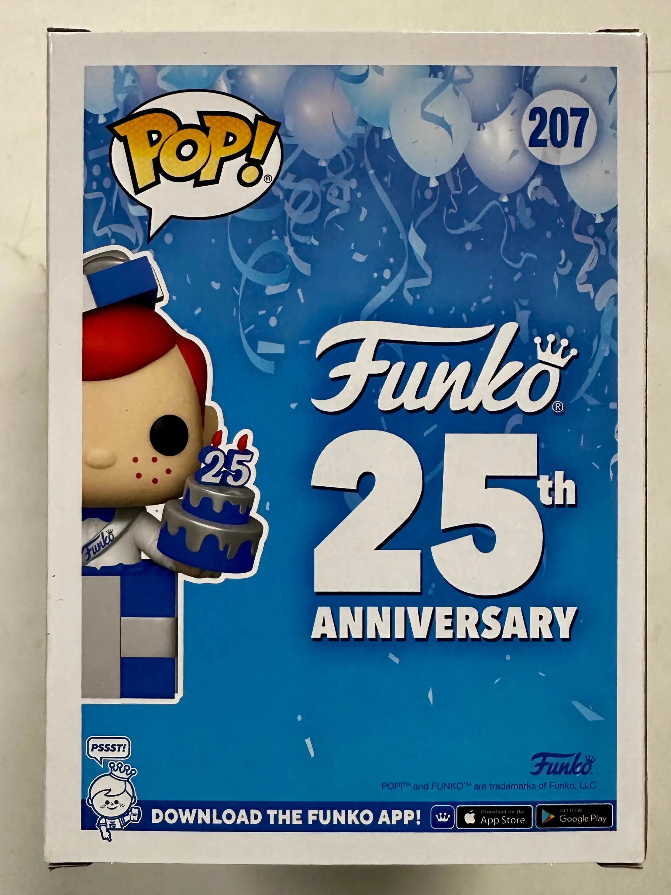 Funko Pop! 25th Anniversary Freddy In Gift Box #207 Funko Shop 2022 Exclusive