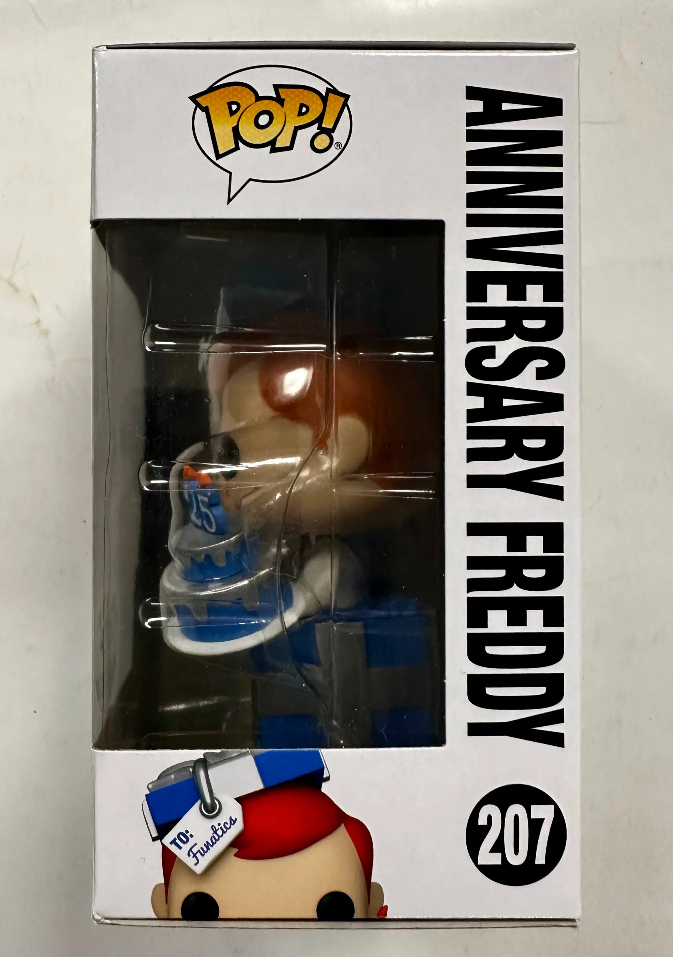 Funko Pop! 25th Anniversary Freddy In Gift Box #207 Funko Shop 2022 Exclusive