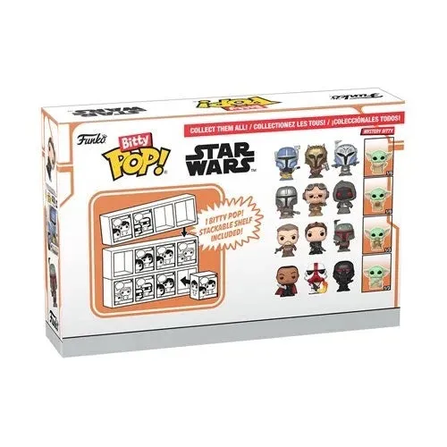 Funko Star Wars: The Mandalorian Moff Gideon Bitty Pop! Mini-Figure 4-Pack
