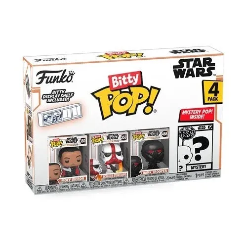 Funko Star Wars: The Mandalorian Moff Gideon Bitty Pop! Mini-Figure 4-Pack