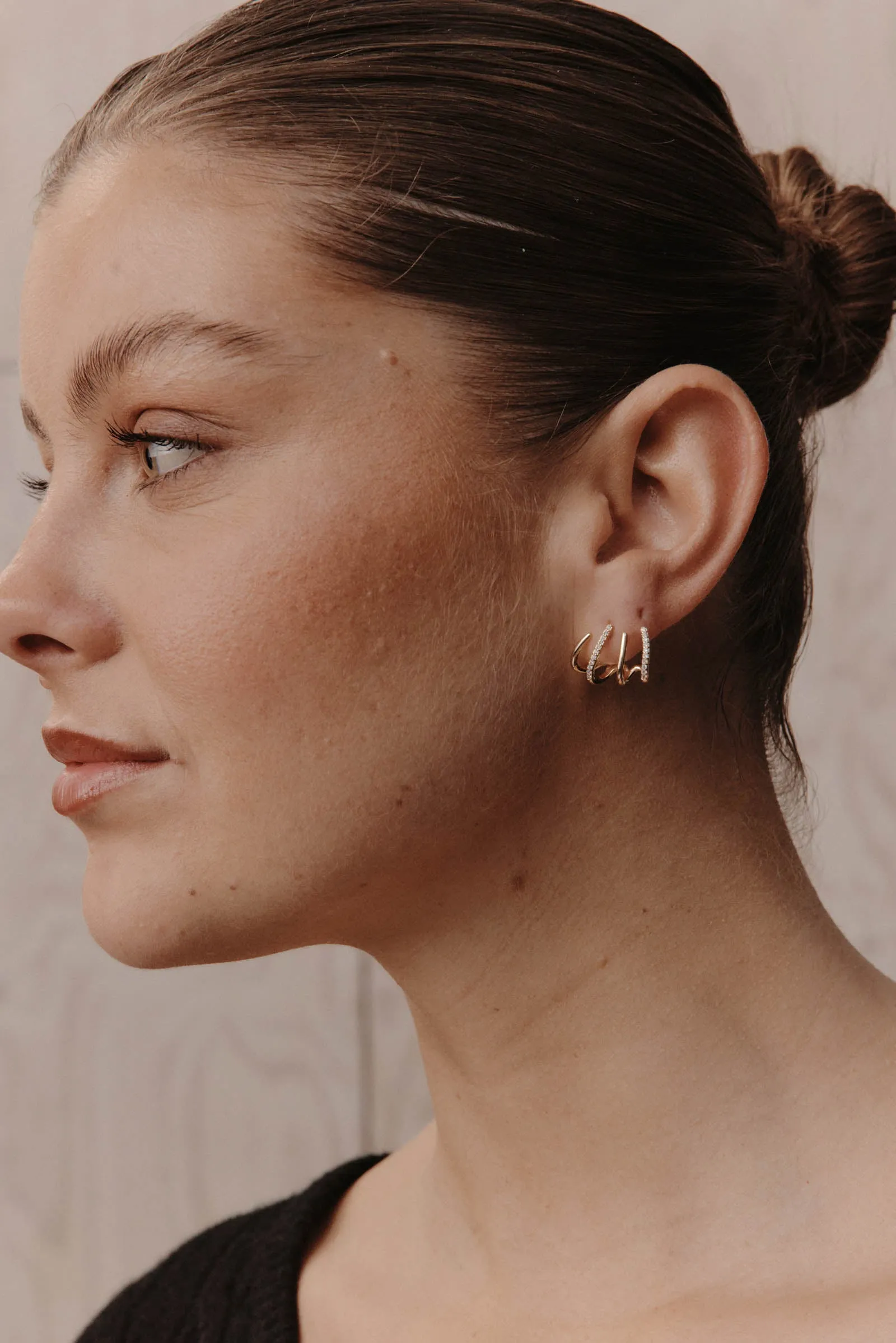 Heritage Earring - Gold Cuff