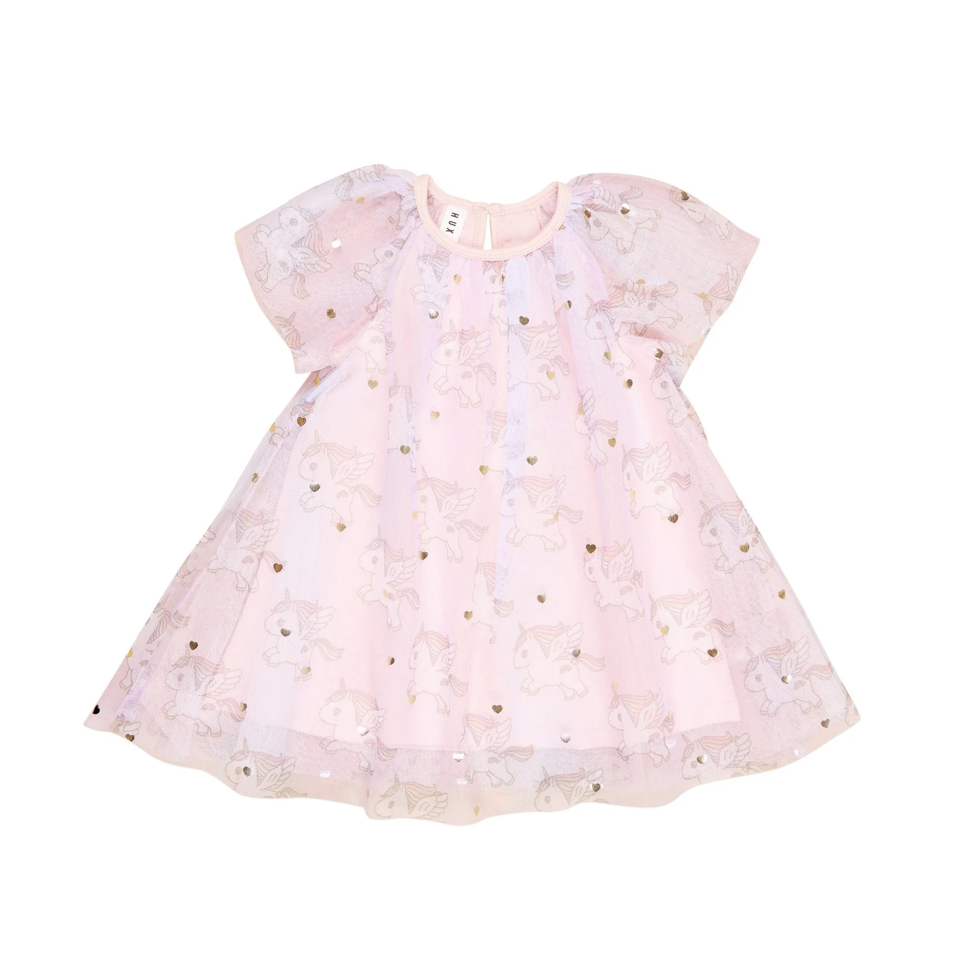Huxbaby Magical Unicorn Flutter Dress