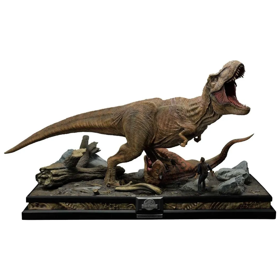 Jurassic World Fallen Kingdom: T-Rex & Carnotaurus Standard Edition Figure by Prime1 Studios