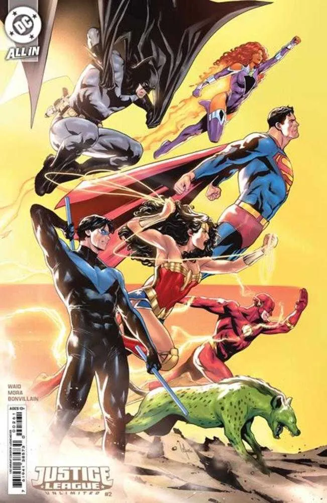 Justice League Unlimited #2 Cover H 1 in 50 Ratio Variant Lucas Meyer Card Stock