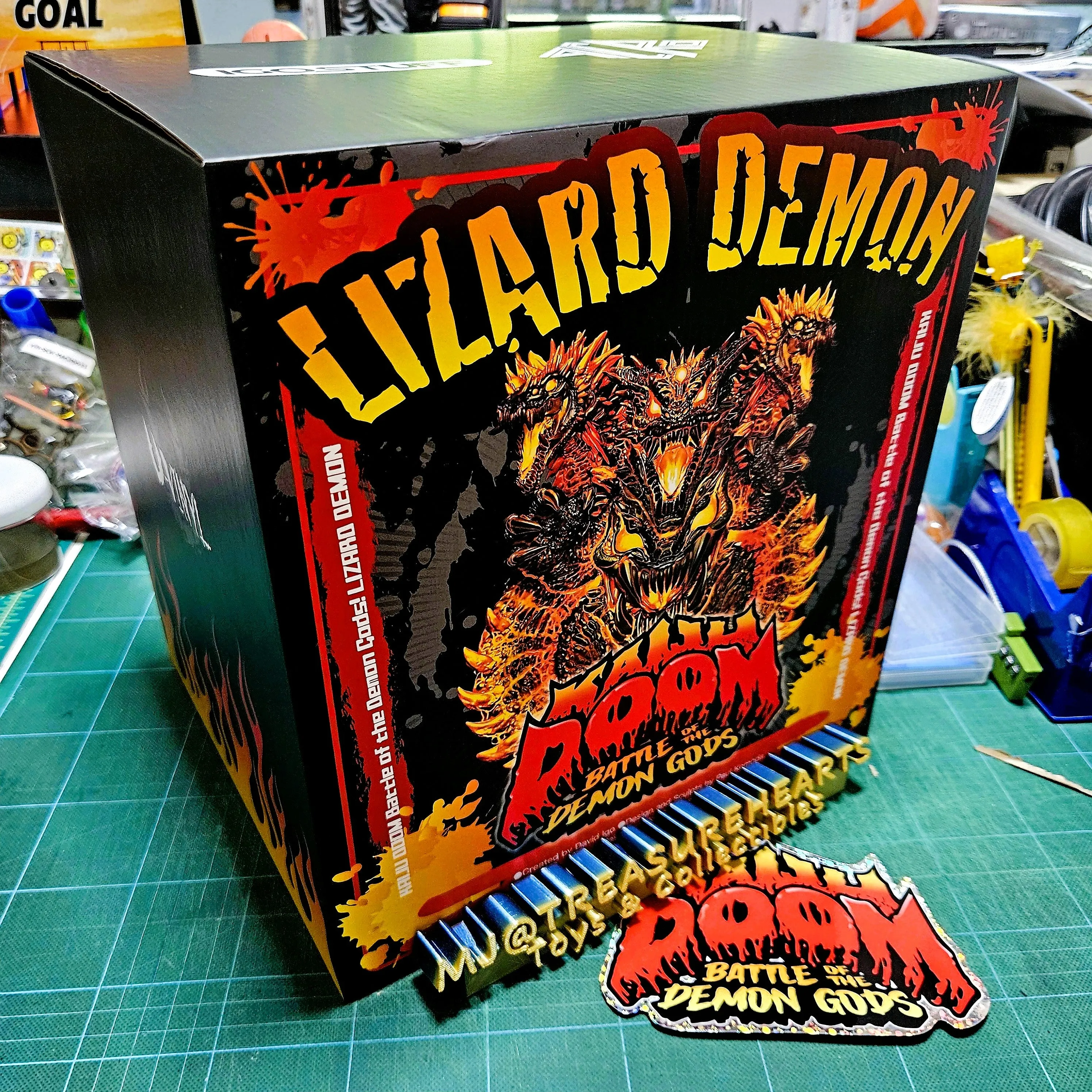 Kaiju Doom Battle of the Lizard Demon Gods