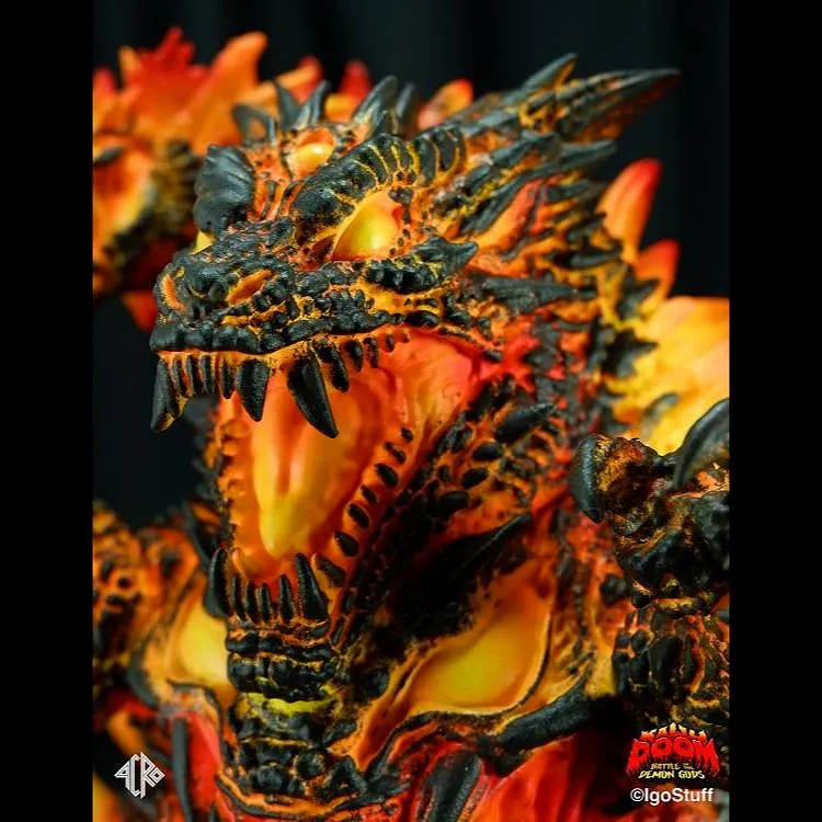 Kaiju Doom Battle of the Lizard Demon Gods