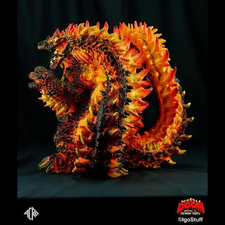 Kaiju Doom Battle of the Lizard Demon Gods