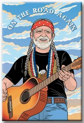 Magnet - Willie Nelson On The Road Again
