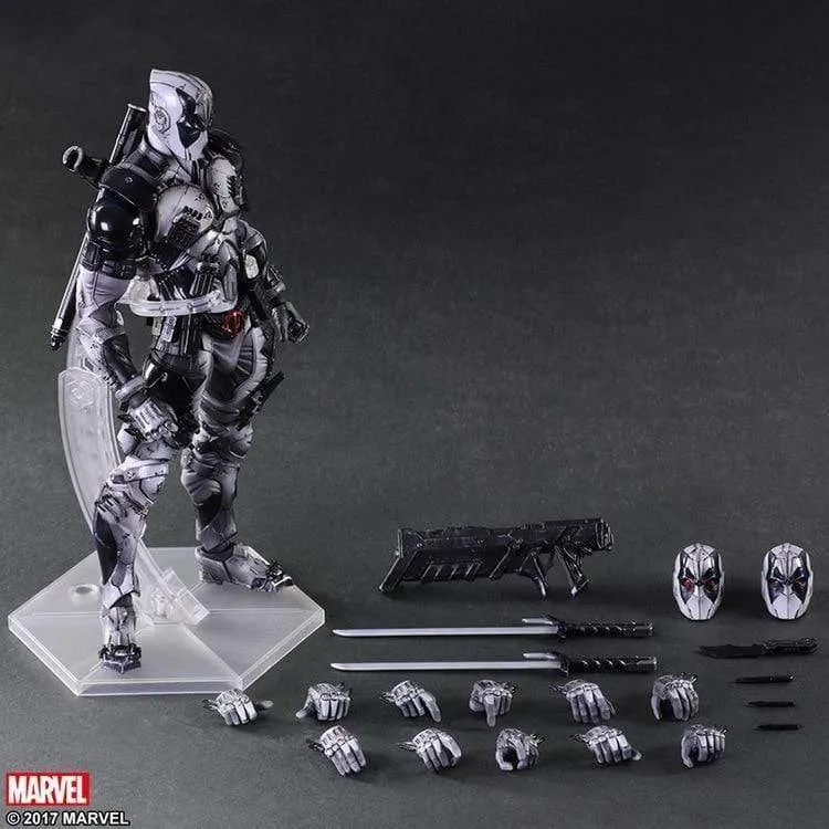 Marvel deadpool action figure Original & Grey version