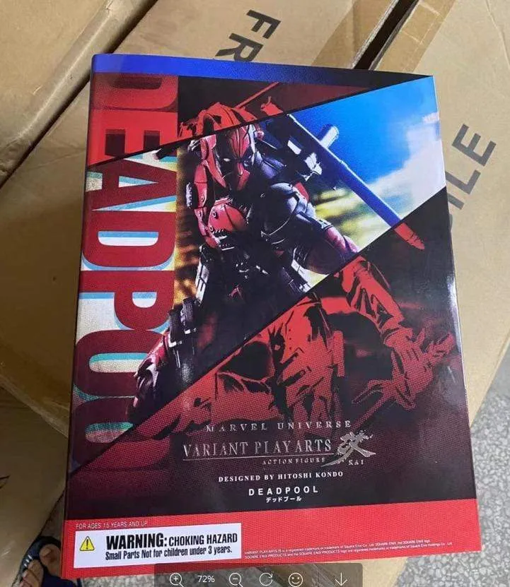 Marvel deadpool action figure Original & Grey version