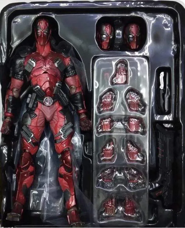 Marvel deadpool action figure Original & Grey version