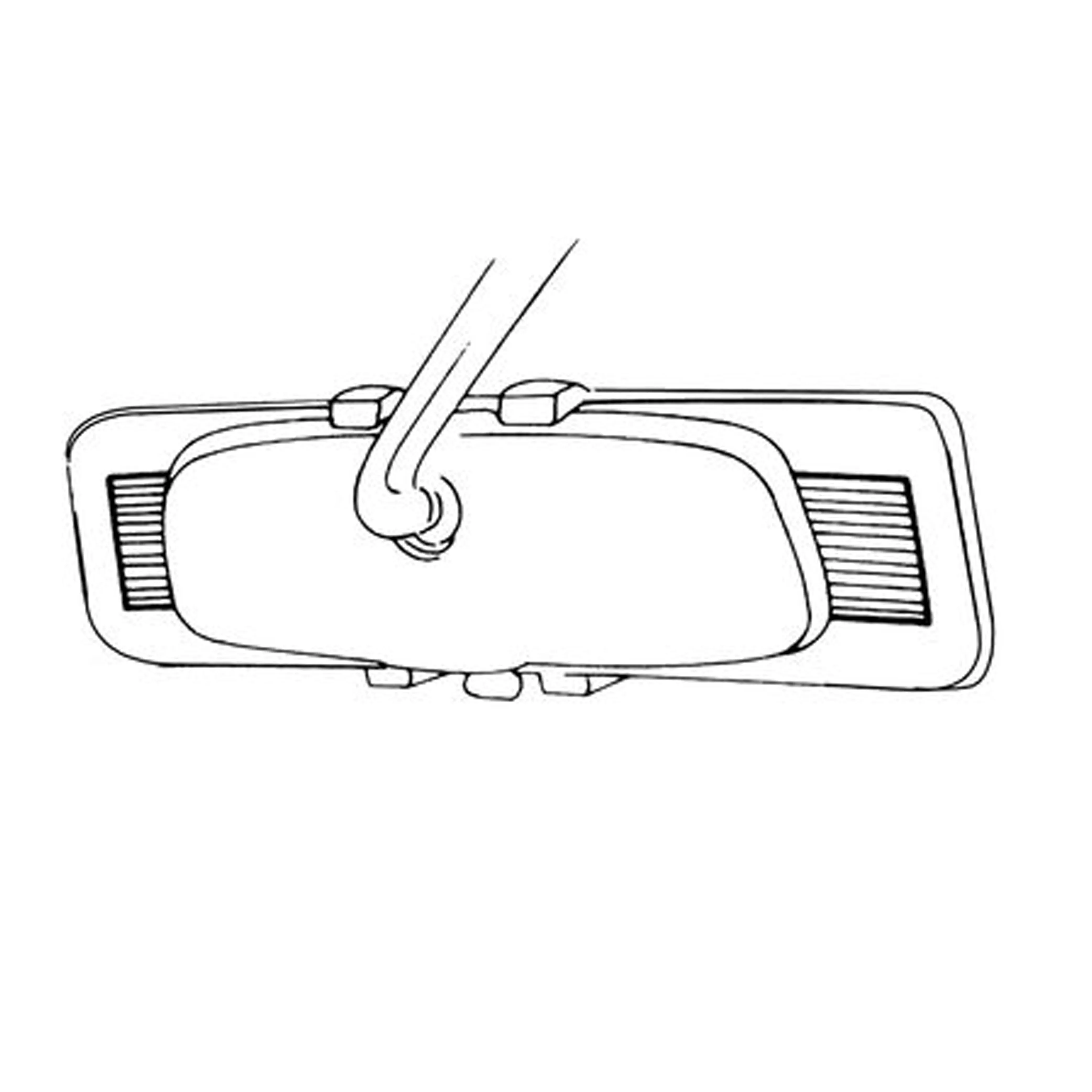 Mirror XL Vision Panoramic Rear View 17 inches Wide Angle Convex Car Truck SUV