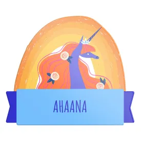 Name Boards - Magical Unicorn