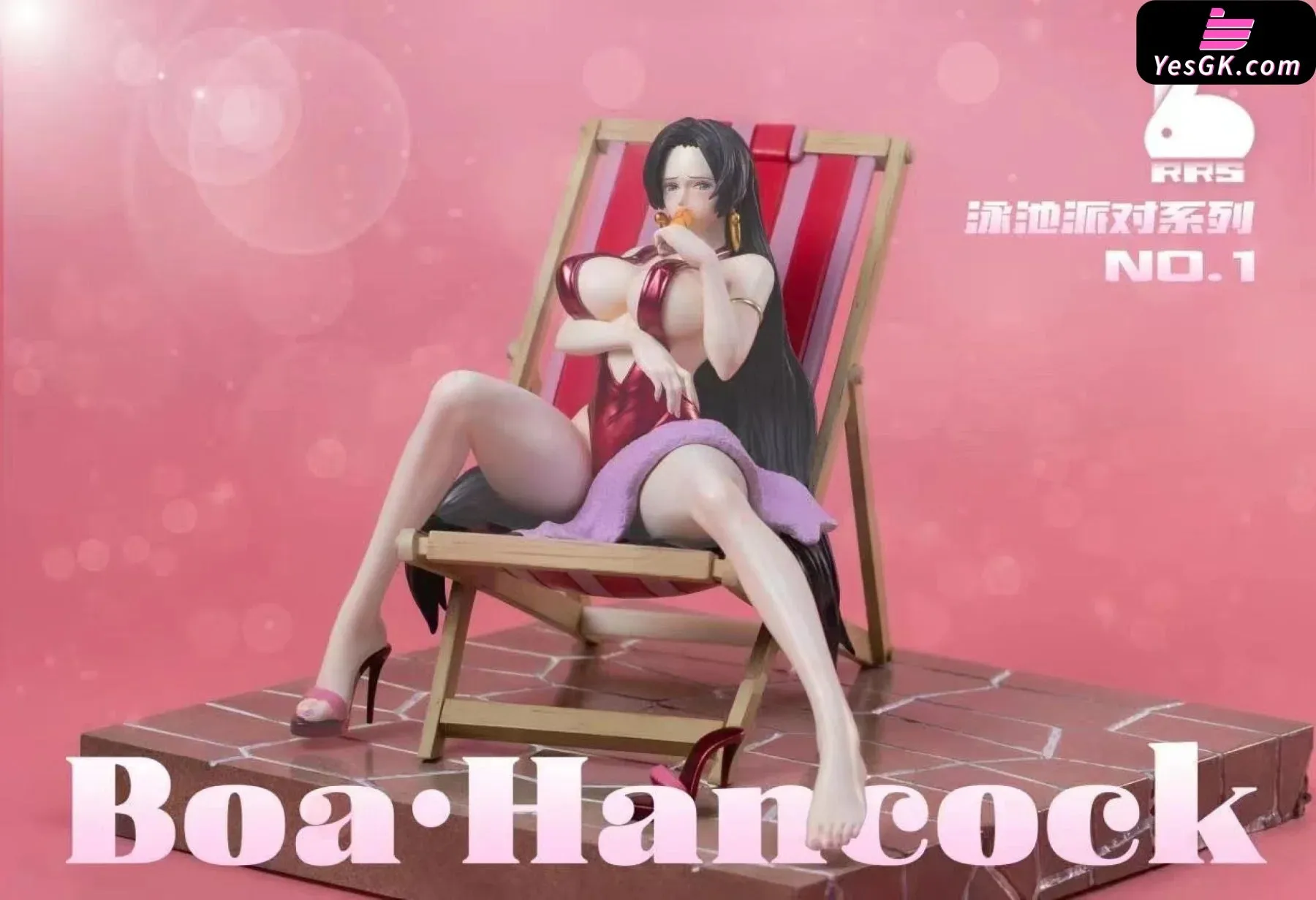 One Piece Pool Party Series 1st Boa Hancock Resin Statue - RRS Studio [Pre-Order]