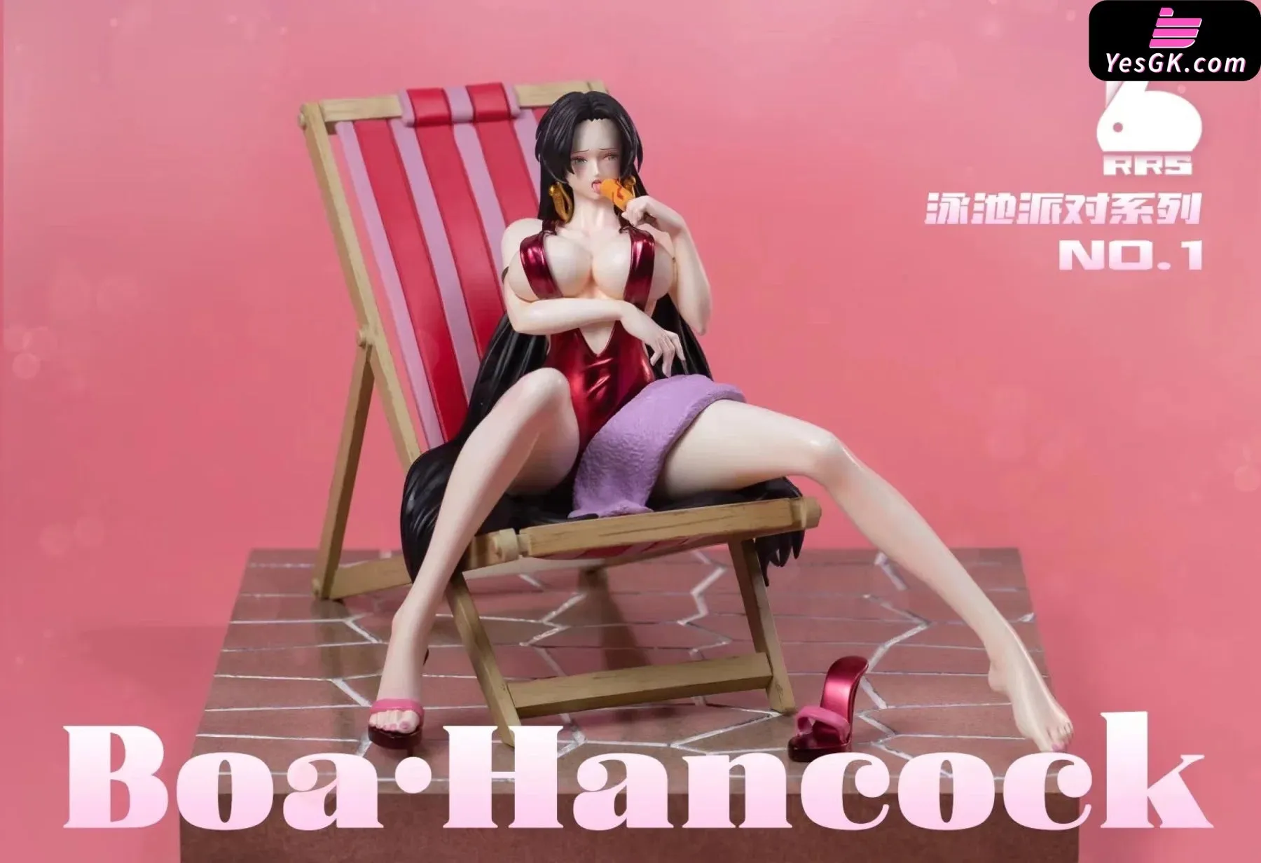 One Piece Pool Party Series 1st Boa Hancock Resin Statue - RRS Studio [Pre-Order]