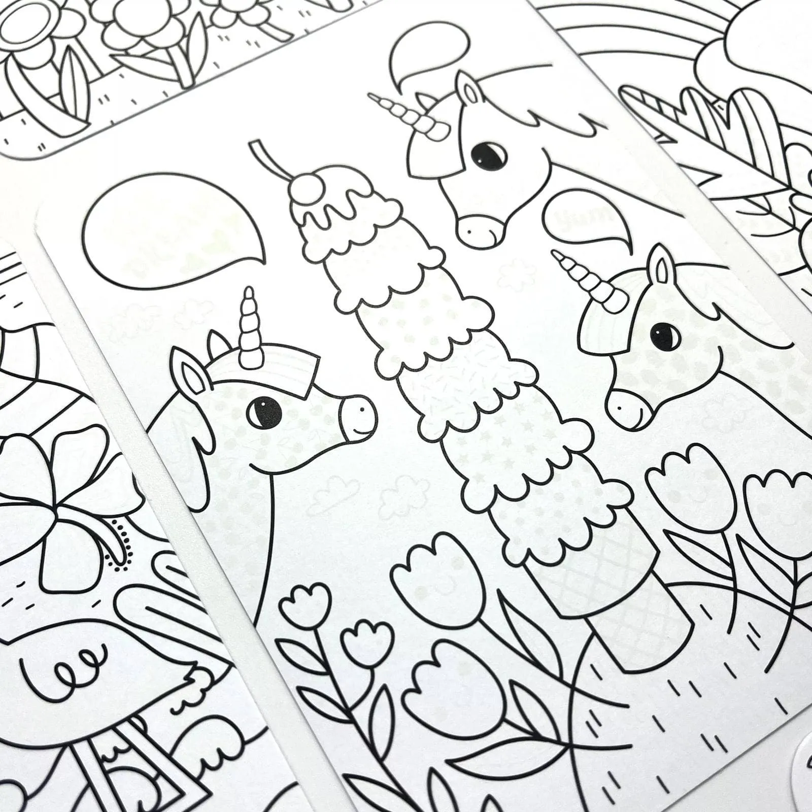 OOLY - Undercover Art Hidden Patterns Coloring- Unicorn Friends