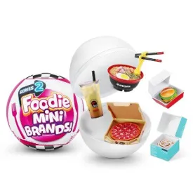 Open Box - 5 Surprise Foodie Mini Brands US Series 2 Capsule